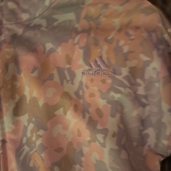 Adidas Kids Jacket - Pink and Gray Camo - Picture 3 of 5